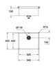 Кухонна мийка Grohe K700 540 x 440 мм 1 чаша матова (31574AL0) - зображення 3