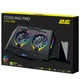 Подставка для ноутбука 2E GAMING CPG-006, до 17.3", 2xUSB-A, LCD/phone holder, RGB, чёрный - изображение 12
