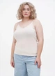 Майка H&M 271080623_beige M Бежевий - изображение 1