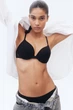 Бюстгальтер з push-up H&M 270723469 75D Чорний - изображение 1