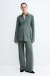 Штани для вагітних та після вагітності H&M 271181507_darkgreen XL Зелений - зображення 1