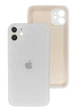 Чохол Silicone Premium case з захистом камери для iPhone 11 Full Camera Protective white 9607 - зображення 2