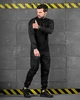 Тактический летний костюм Рип-стоп липучки под шевроны Combat Force Black XXL - изображение 2
