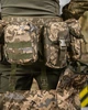 Комплект РПС Пиксель кардура усиленный каркас кевлар поджопник сумка аптечка под турникет под гранату под магазин - изображение 8