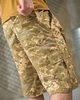 Тактичні шорти Піксель паплін пояс на резинці кишені M - зображення 5