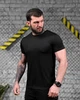 Тактична футболка Veteran Black з матеріалу Coolmax потовідвідна та принтом DTF XXL - зображення 3