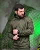 Ветровка дождевик LL6009 Олива мембранная компактная в карман водонепроницаемая XXXL - изображение 1