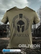 Тактическая футболка Oblivion Spartan Олива с Coolmax, потоотводящая, 100% полиэстер, шелкография L - изображение 5