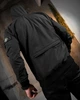 Чоловіча міська вітровка Stone Island Black водовідштовхувальна з еластичного матеріалу T800 S - зображення 5