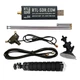 Плата приймач SDR 500кГц-1.76ГГц АЦП 8біт RTL2832U R828D RTL-SDR V4 Black (677062) - зображення 1