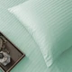 Простынь на резинке MirSon Royal Soft Stripe 30-0013 Azure 180x190 см (2200011304533) - изображение 3