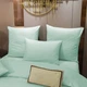Простынь на резинке MirSon Royal Soft Stripe 30-0013 Azure 90x190 см (2200011304427) - изображение 2