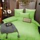 Простынь на резинке MirSon Royal Soft Stripe 30-0016 Light Green 80x190 см (2200011304793) - изображение 1