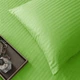 Простынь на резинке MirSon Royal Soft Stripe 30-0016 Light Green 90x190 см (2200011304816) - изображение 3