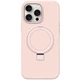 Чехол Silicone Case Full Protective with Ring для Apple iPhone 15 Pro (6.1") Pink - изображение 1