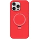 Чехол Silicone Case Full Protective with Ring для Apple iPhone 12 Pro / 12 (6.1") Red - изображение 1