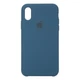 Silicone Case Original for Apple iPhone XS/X (HC) - Cosmos Blue - изображение 1