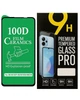 Противоударная защитная пленка Ceramics 100D для Motorola G32 / G62 5G / G71 5G / G41 / G31 с черной рамкой, глянцевая - изображение 1