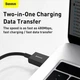 USB кабель USB на Type-C разъемы Baseus Superior Series Fast Charging (66W, 6А, 2m). Black - зображення 9
