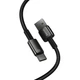 USB кабель із роз'ємом Type-C Baseus Tungsten Gold Fast Charging Data (100W, 1m). Black - зображення 6
