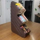 Полка-подставка для товаров «3XS» для сладостей и снэков на 3 уровня для 6 шоколадок (N91319) венге - изображение 11