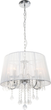 Підвісний світильник Light Prestige Mona 3xE14 Сріблястий (LP-5005/3P) - зображення 1