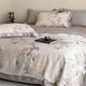 Літній комплект з покривалом Diana Textile тенсел, Сірий, Євро, 200x230 см, 230x245 см, 50x70 см 2 шт - зображення 2