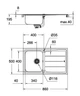 Кухонна мийка Grohe K500 45-S Нержавіюча сталь (31571SD0) - зображення 2