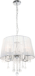 Lampa wisząca Light Prestige Mona 5xE14 Srebrna (LP-5005/5P) - obraz 1