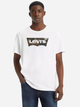Koszulka męska bawełniana Levi's Housemark Graphic Tee Hm Ssnl Filll Whi 22489-0163 L Biała (5400816106005) - obraz 1
