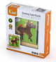 Kostki - puzzle drzewniane Viga Farma 50833 (6934510508333) - obraz 6