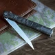 Ніж складаний Ocaso "Solstice" Engraved titanium Topo Pattern Satin (10ETS) (4009340) - зображення 7