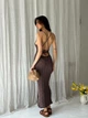 Сарафан женский ARTKNIT Кружево L-XL Кофейный (4823093473126) - изображение 3
