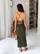 Сарафан женский ARTKNIT Кружево L-XL Оливковый (4823093473324) - изображение 2