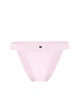 Женские трусики Victoria's Secret (329425442826) Cotton Logo Tanga XS розовые - изображение 3