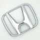 Емблема логотип Honda (ABS, хром, глянець) 92*75 мм 75700-SNW-J01 - зображення 2