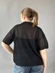 Футболка жіноча трикотаж сітка (M) VivaVerba чорний 622915 black (M) - изображение 2