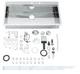 Кухонная мойка Grohe K800 1024 x 560 мм 1 чаша матовая (31586SD0) - изображение 2