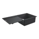 Кухонна мийка Grohe Granite Black 1000 х 500 мм 31645AP0 - зображення 1