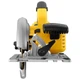 Пилка дискова акумуляторна DeWALT, 18В XR Li-Ion, безщіткова, діаметр диска 184х16 мм, 5500 об/хв, вага 3.6 кг, без акумулятора та - изображение 3