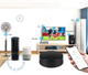 Умный Wi-Fi-пульт дистанционного управления RF и IR 433/315МГц Tuya Smart Круглый - Цвет Чёрный - изображение 4