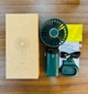 Вентилятор N15, аккумуляторный, 1800mAh, портативный, ручной, с подставкой под телефон, Type-C, 2.5W, 3.5-7h, Green - изображение 9