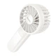 Вентилятор портативний HOCO HX60 Nimble portable handheld fan, 36dB, 1200mAh, 2.8-6.5h, White - зображення 4