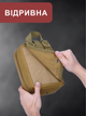 Тактическая аптечка 20×15×8 см койот с быстрым доступом MOLLE креплением и отделениями для аптечки - изображение 5