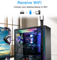 Адаптер двухдиапазонный FENVI 1800 Мбит/с WiFi 6 USB 2.4G/5Ghz беспроводной WiFi приемник USB 3.0 - изображение 5