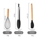 Набір кухонного приладдя 12 предметів Kitchen Set Чорний - зображення 6