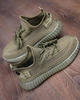 Чоловічі літні кросівки Yezzy 44р хакі (92656) - зображення 7