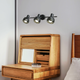 Lampa spot Light Prestige Reus 3 x E14 czarny (LP-8069/3WS BK) - obraz 3