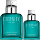 Zestaw męski Calvin Klein Eternity Men Woda perfumowana 100 ml + Woda perfumowana 30 ml (3616304966675) - obraz 2