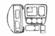 Декор на панель Титан для Honda CRV 1996-2001 рр - зображення 3